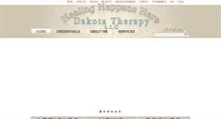 Desktop Screenshot of dakotatherapy.com
